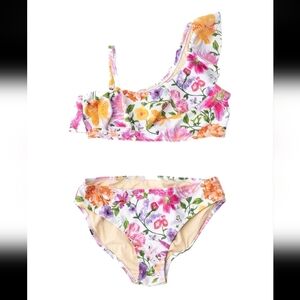 NWT Shade Critters Size 7 Bikini Floral Swimsuit Bathing Suit Luli & Me